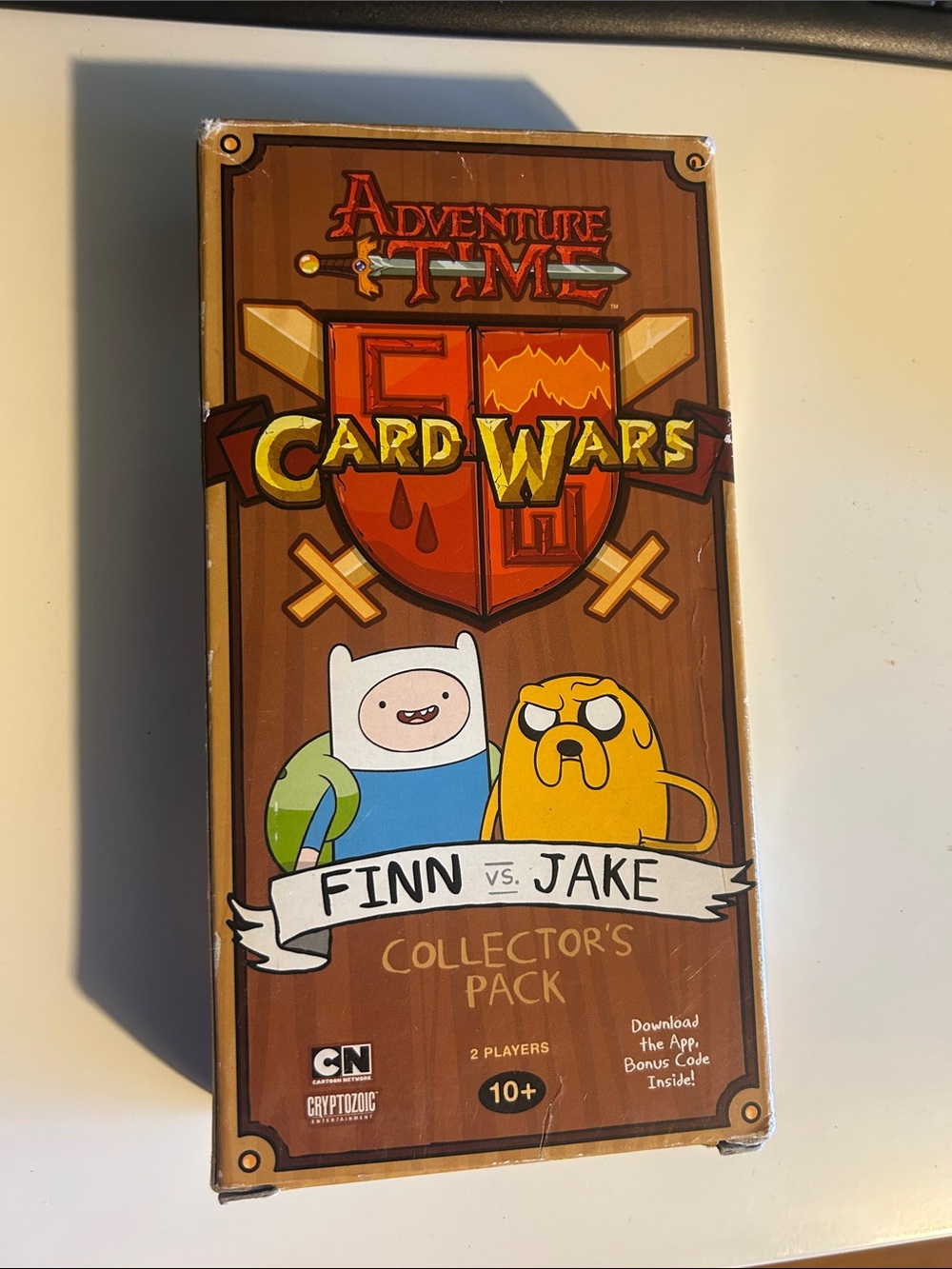 Adventure Time Card Wars Finn vs. Jake Collector's Pack - Brown, Yellow, Blue -